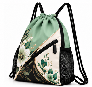 Sac à dos en polyester premium avec cordon de serrage, léger, idéal pour la gym, le sport, les voyages, l'école, les événements, le rangement, cadeau, vente en gros, extérieur - Product Image 6