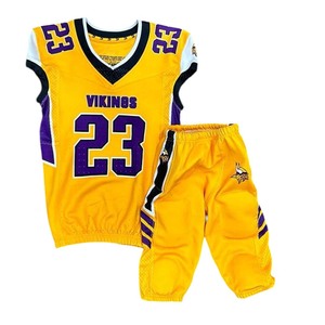 Customized Club Team American Football Uniforms Tackle Twill Flag Uniform American Football wear Set 7v7 Uniform Packages - Product Image 1