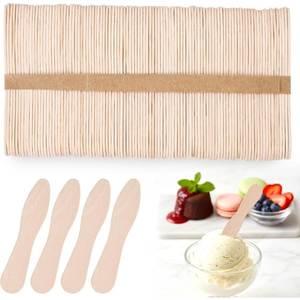 Bâtonnets à café écologiques en bois de bouleau, mini, modernes, biodégradables, de qualité alimentaire, couleur naturelle, pour les fêtes - Product Image 3