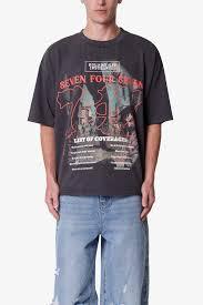 T-shirt Homme en Coton Épais Style Rétro Délavé Streetwear – Personnalisable, Style Vintage, Imprimé, Design Graphique Vieilli - Product Image 3