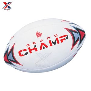 Balones de Rugby TATAPAK de Alta Calidad con Logotipo Personalizado, de Goma Suave, Antiestrés, para Entrenamiento de Adultos Unisex, Uso Escolar y de Club - Product Image 6