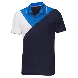 T-shirt de pêche à manches longues pour homme, couleurs personnalisées, blanc et bleu contrastés, coupe classique, style décontracté, tricoté en coton/bambou - Product Image 6