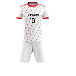 Tenue de football, maillot de foot, short, vêtements de sport respirants, vêtements d'entraînement pour équipe sportive, vêtements de performance pour entraînement et match, en solde - Product Image 4