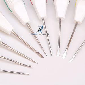 Juego de Elevadores de Raíces Dentales PDL, 10 Piezas, Ergonómicos, Manuales, para Aflojar Dientes, Instrumentos de Extracción para Cirugía Oral, Profesionales - Product Image 6