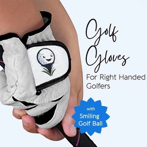 Guantes de Golf Blancos Junior de Primera Calidad, Material de Poliéster para Adultos, Agarre Superior, Duraderos, Antideslizantes, Disponibles en Cuero Genuino - Product Image 5