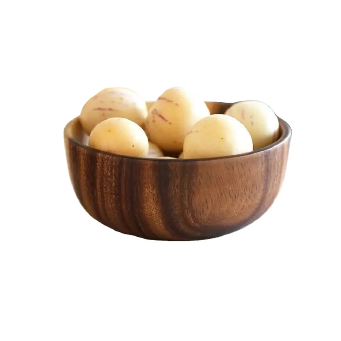 High On Demand Acacia Wooden Bowl Salad Bowl for Home and Restaurant Use for Worldwide Export From India