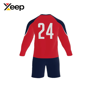 ชุดลาครอสสำหรับผู้ชาย XEEP รุ่น XC-LU-08 น้ำหนักเบา ระบายอากาศได้ดี ผลิตจากโพลีเอสเตอร์ พิมพ์ลายด้วยความร้อน คุณภาพสูง บริการ OEM - Product Image 4