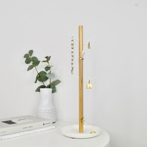 Simple Wooden Jewelry Display Organizer Suitable <b>For</b> Home Organization And <b>Dressing</b> <b>Table</b> Use Wholesale From India - Product Image 1