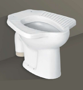 โถสุขภัณฑ์เซรามิคแบบชิ้นเดียวทรงยาว ANGLO INDIAN-S&P ระบบกดน้ำสองปุ่ม พร้อม P-trap และ S-trap สำหรับห้องน้ำในวิลล่าและโรงแรม - Product Image 2