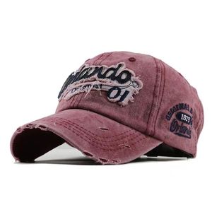 Lomardo Original 01 Embroidered Denim Baseball <b>Cap</b> Vintage Washed Adjustable Unisex Adult 6-Panel <b>Hat</b> - Product Image 3