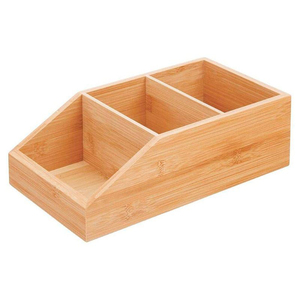 Eco-Friendly Stackable Solid Pine Wood Storage Basket Pack Modular Kitchen Organizer & Produce <b>Crate</b> For Fruit Onions & Potatoes - Product Image 4