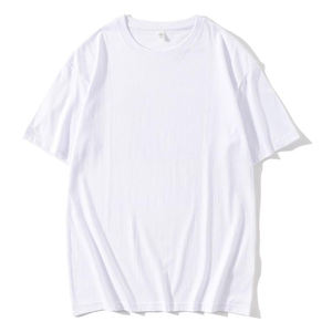 Camisetas de Algodón 100% de Alta Calidad al por Mayor, Camisetas Lisas para Unisex, Estilo Casual, Camisetas para Hombre con Logotipo Personalizado - Product Image 4