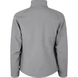 Wholesale <b>Waterproof</b> Men Softshell <b>Jacket</b> Custom Embroidery Zip up Fleece <b>Jacket</b> High Quality Fleece Windbreaker <b>Jacket</b> - Product Image 4