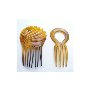 Peigne à cheveux en corne de buffle de style français, peigne à cheveux de forme personnalisable, peigne antistatique, outil pour femmes, outil de coiffure - Product Image 3