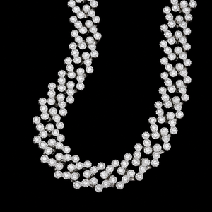 Hip Hop Style 925 Sterling <b>Silver</b> <b>Necklace</b> Ethnic <b>Silver</b> Plated <b>Man</b> and Women Moissanite Diamond Fine Hand Made Classic Jewelry - Product Image 5