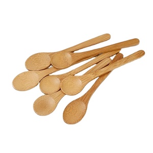 ชุดช้อนไม้ไผ่แบบไม่ติดกระทะ 5 ชิ้น เป็นมิตรกับสิ่งแวดล้อม สำหรับแคมป์ปิ้ง อุปกรณ์ครัวทนทาน ใช้กับเครื่องล้างจานได้ - Product Image 2
