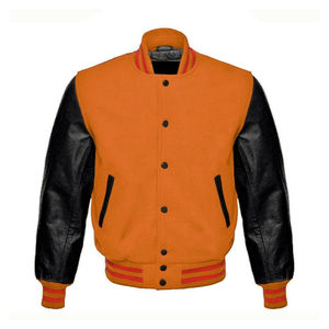 Veste bomber streetwear sur mesure, veste varsity, veste de qualité supérieure pour hommes, tissu personnalisé de haute qualité - Product Image 1