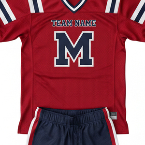 ชุดยูนิฟอร์มอเมริกันฟุตบอลแบบกำหนดเอง คุณภาพสูง พิมพ์ลายแบบซับลิเมชั่น อุปกรณ์สำหรับทีมมืออาชีพ ชุดฝึกซ้อมที่ทนทาน - Product Image 2