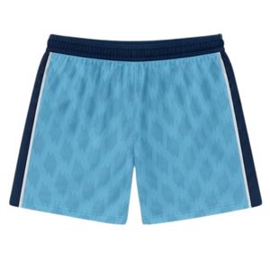 Pantalones Cortos de Lacrosse Unisex Azul Claro y Negro, de Poliéster Ligero, Uniforme Deportivo, Ropa Deportiva para Equipos, Entrenamiento y Partidos - Product Image 2