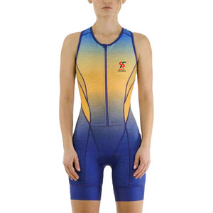 Traje de Triatlón de Una Pieza de Alta Velocidad para Mujer, Conjunto de Jersey de Ciclismo, Transpirable, de Secado Rápido, Ropa Deportiva Profesional - Product Image 1