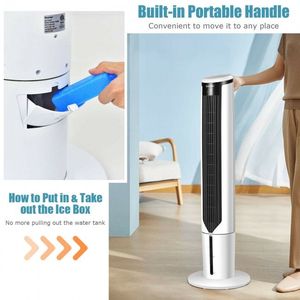 Ventilatore a Torre e a Piantana da 41 Pollici con 3 Velocità e 3 Modalità, Raffrescatore Evaporativo - Product Image 3