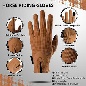 Gants d'équitation personnalisés avec logo de marque privée, best-sellers, respirants et légers - Product Image 6