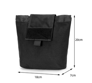 กระเป๋ายุทธวิธีไนลอน/โพลีเอสเตอร์อ็อกซ์ฟอร์ด 1000D โมลล์อเนกประสงค์สำหรับกิจกรรมกลางแจ้ง กันน้ำ ปลดเร็ว สายสะพายไหล่ปรับได้ - Product Image 3