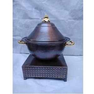 Recipiente para Calentar Comida, Estilo Antiguo, Recubrimiento Negro, para Servir la Comida Favorita - Product Image 6