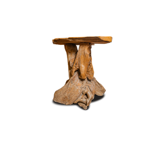 Mesa de Centro Rústica de Raíz de Teca Ecológica Hecha a Mano de Lujo ARTERRA para Muebles de Sala de Estar - Product Image 2