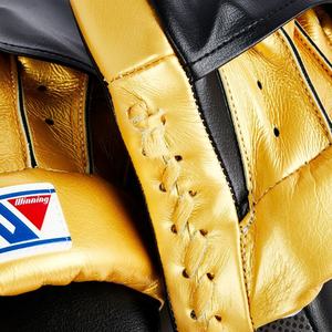 Nouveaux protège-poings de boxe Winning CM-65 noir et or, équipement d'entraînement personnalisé pour Muay Thai, Taekwondo, MMA, protège-poings de frappe - Product Image 2