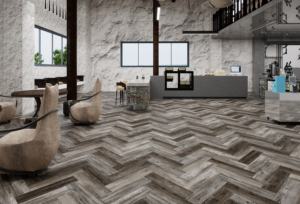 Premium SPC Smart Fit suelo de núcleo rígido 4mm 5mm 6mm duradero impermeable respetuoso con el medio ambiente resistente a los arañazos para el hogar cocina Hotel - Product Image 3