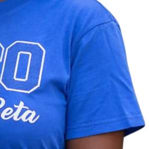 T-shirt bleu royal 1920 Zeta Phi Beta pour femmes, avec lettres grecques, décontracté, Streetwear, haut en coton de qualité supérieure - Product Image 4