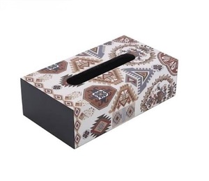 ILAHI's Marbled MDF Printed Rectangular <b>Baking</b> Paint Multifunctional Handmade Kitchen Tabletop Non-folding Storage Holder <b>Rack</b> - Product Image 5