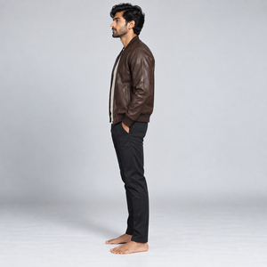 <b>Men</b> <b>leather</b> <b>jackets</b> designed for timeless style with durable <b>leather</b> smooth finishing comfortable fitting and premium craftsmans - Product Image 3
