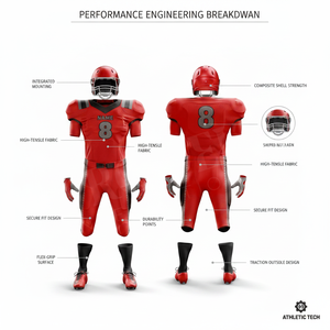 100% High Quality Polyester Mesh Solid Plain Color Adult Sportswear American Football Uniforms Comfortable Whole Sale Full Kits - Product Image 2