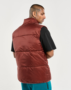 2026 Men Zipper Sleeveless Puffer Jacket Waistcoat Custom Logo <b>for</b> Men - Product Image 2