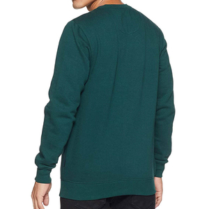 Wholesale Winter Solid Heavyweight Cotton Blank Thick Unisex Sports Crewneck Sweatshirt Custom Men's 1/4 Zip Hoodies - Product Image 2