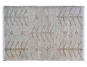 Hand Woven Bohemian Style Chevron Pattern <b>Sea</b> <b>Grass</b> Cotton <b>Rugs</b>-Stain Resistant & Pet Friendly - Product Image 2
