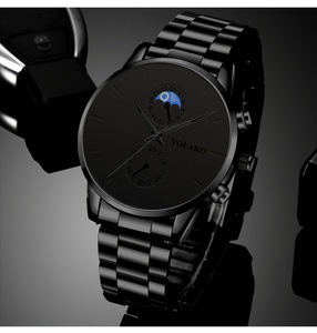 6250 Men <b>Watch</b> Set 1pc Round Men's Quartz <b>Watch</b> & 1pc Bracelet & 1pc Pendant Necklace - Product Image 4