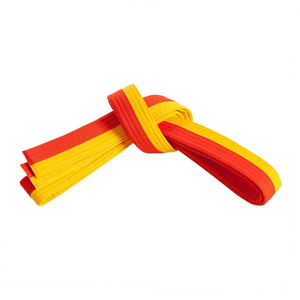 Ceintures de karaté légères et souples de qualité supérieure, professionnelles, avec logo personnalisé, pour l'entraînement aux arts martiaux. - Product Image 1