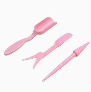 Pink Plastic Garden Scoop Set <b>Bonsai</b> Soil Shovel Succulent Planter Tool <b>Kit</b> - Product Image 1