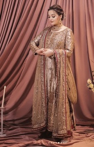 ชุดแต่งงาน Mily Bridal MLF584 แบบเปิดไหล่ ผ่าขา ยาวกรอมพื้น ไซส์พลัส เอวธรรมชาติ ทรงเมอร์เมด กระโปรงคลุมผ้าชีฟอง - Product Image 2