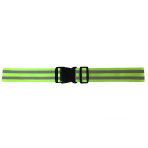 Cinturón Reflectante Ajustable de Alta Visibilidad para Correr, Correa de Cintura para Seguridad Nocturna, Cinturón Elástico - Product Image 5