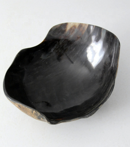 High Quality Eco-Friendly Polished Buffalo Horn Bowl Kitchenware Serving Bowls Natural Material <b>Large</b> Long Size Customizable - Product Image 6