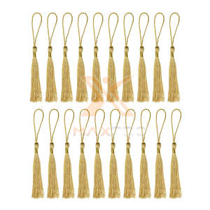 Borlas de Hilo Metálico de Alto Rendimiento con Color Personalizado, Borlas de Hilo Metálico al por Mayor con Marca Privada - Product Image 5