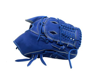 Gant de baseball bleu pour droitier, style standard, équipement d'entraînement durable, couleur unie - Product Image 5