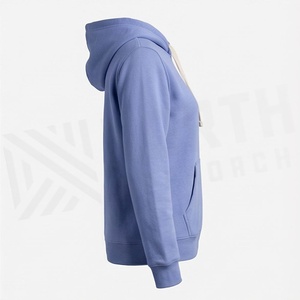 Sweat-shirts à capuche personnalisés pour femmes, respirants, effet délavé, couleur pigmentée, style streetwear, vente en gros - Product Image 3