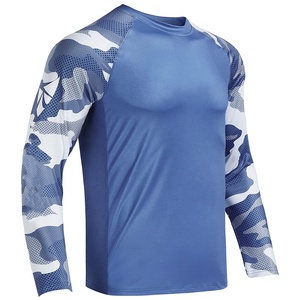 Men's Long Sleeve Camouflage Hunting Shirt Breathable Polyester Full Sleeve Outdoor Summer Wear - Product Image 5