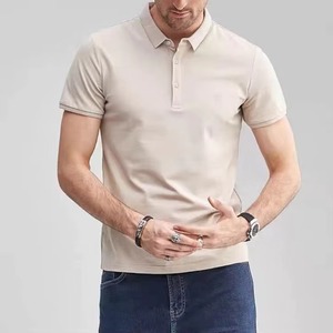 เสื้อโปโลแขนสั้นผู้ชายสไตล์ลำลองสำหรับฤดูร้อนใหม่ ตัดต่อสีสันสดใส ผ้าฝ้าย ไซส์ใหญ่ สำหรับเล่นกีฬา - Product Image 2
