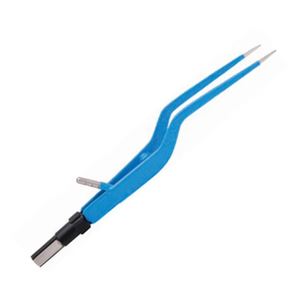Pinzas Bipolares de Irrigación Tipo Bayoneta Europeas de Azicon - Pinzas Bipolares de Irrigación Tipo Bayoneta Autoclavables con Canal de Fluido Integrado - Product Image 1